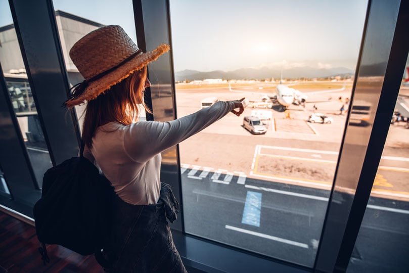 Travel nurse heading to her next travel assignment