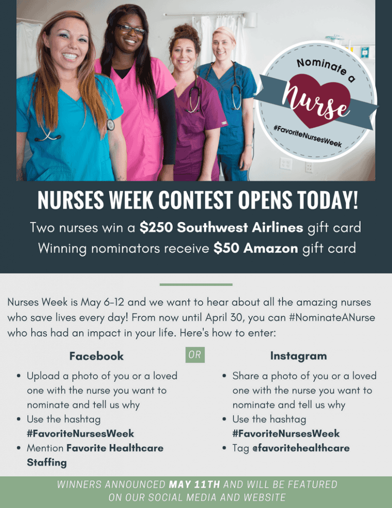 Nominate a Nurse Flyer