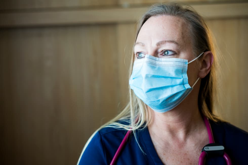 Nurse working during Covid-19