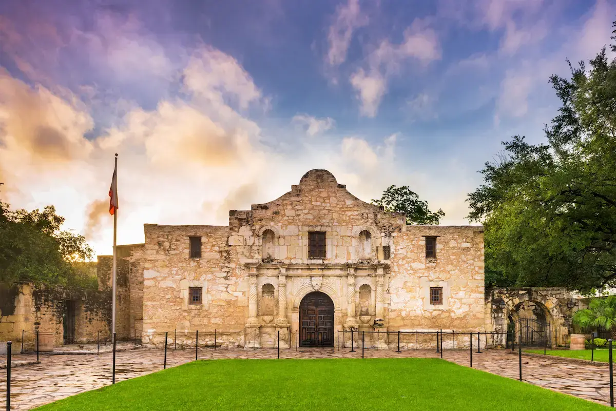 The Alamo in San Antonio, TX