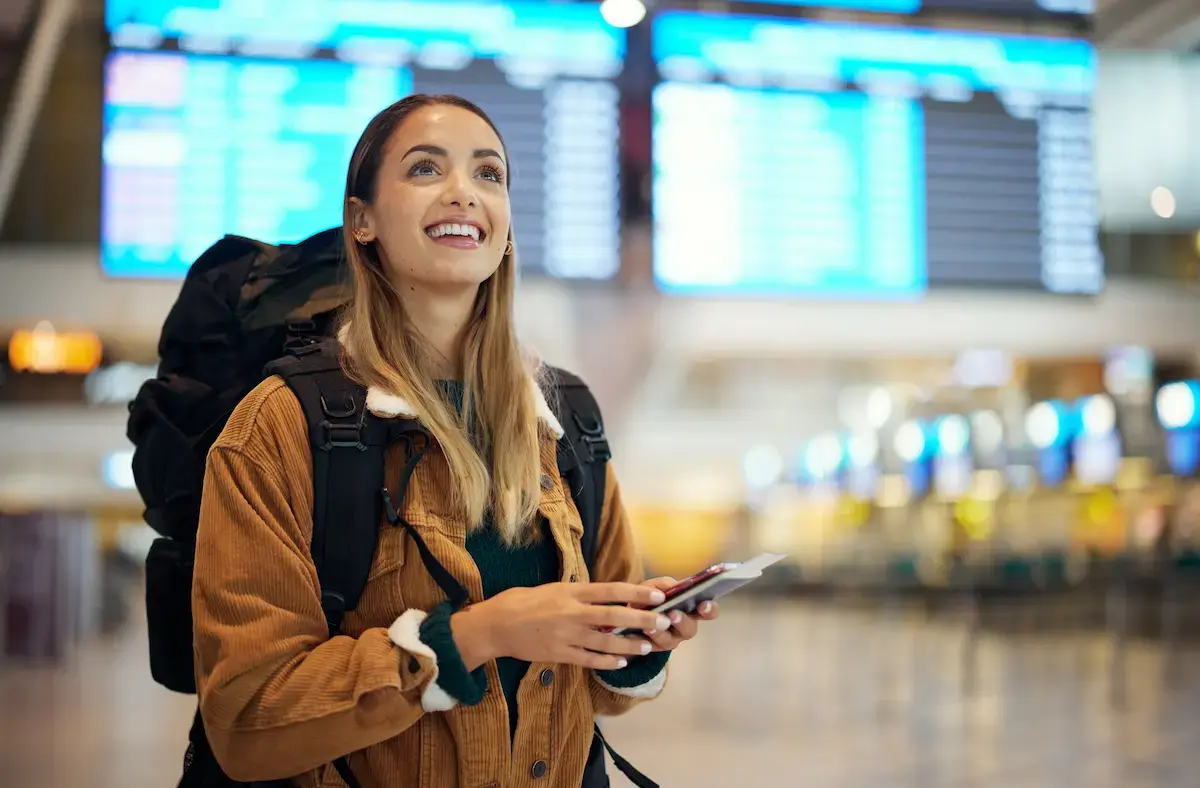 Travel CT technologist making her way to her next travel assignment