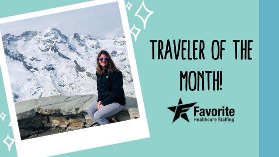 Congratulations to our First Traveler of the Month!