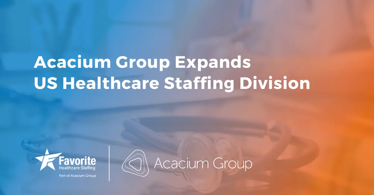 Acacium Group expands US Healthcare Staffing Division with acquisition of SUMO Medical Staffing